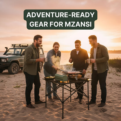 COOK ANYWHERE IN MINUTES — EVEN WHEN THE LIGHTS GO OUT