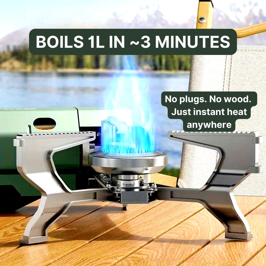 FOLDABLE CAMPING STOVE – COOK ANYWHERE, ANY TIME