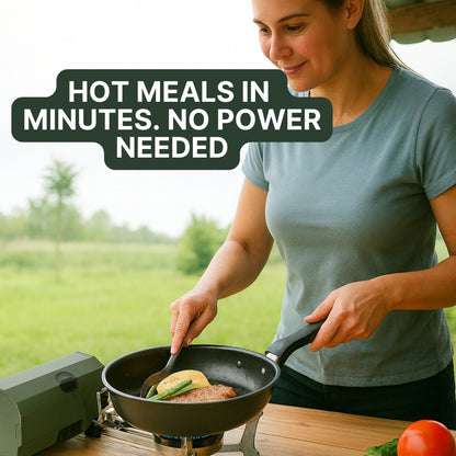 FOLDABLE CAMPING STOVE – COOK ANYWHERE, ANY TIME