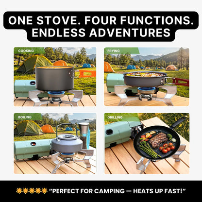 THE ULTIMATE PORTABLE CAMPING STOVE FOR MZANSI — NOW 50% OFF