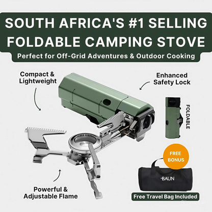 COOK ANYWHERE IN MINUTES — EVEN WHEN THE LIGHTS GO OUT